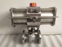 氣動(dòng)單作用球閥不銹鋼執(zhí)行器